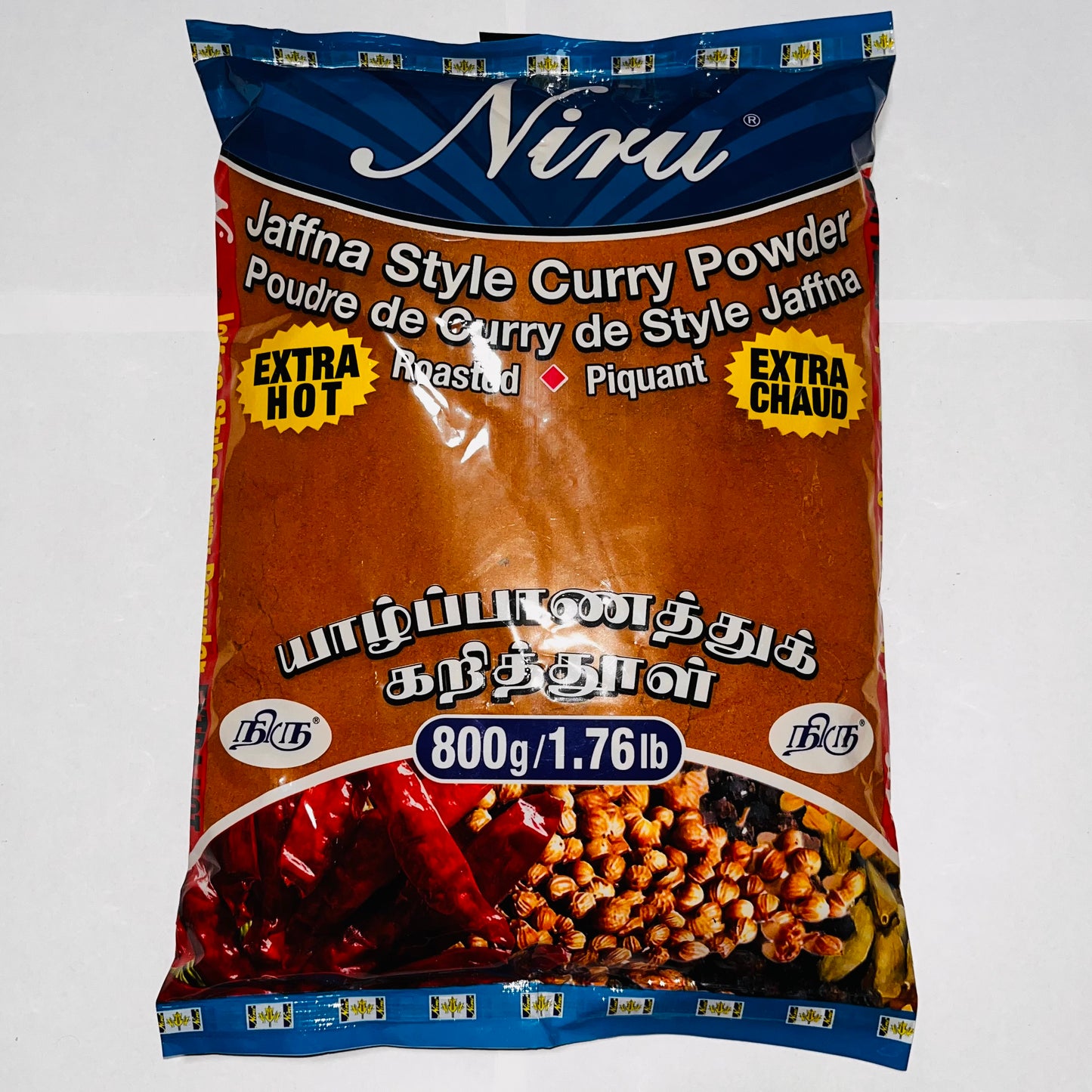 Niru Jaffna Style Curry Powder EXTRA HOT 800g