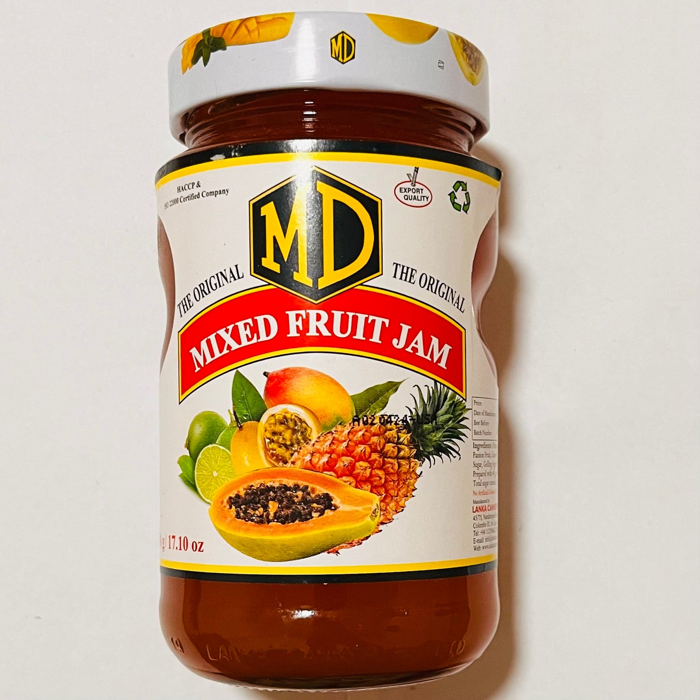 MD Mixed Fruit Jam 500g