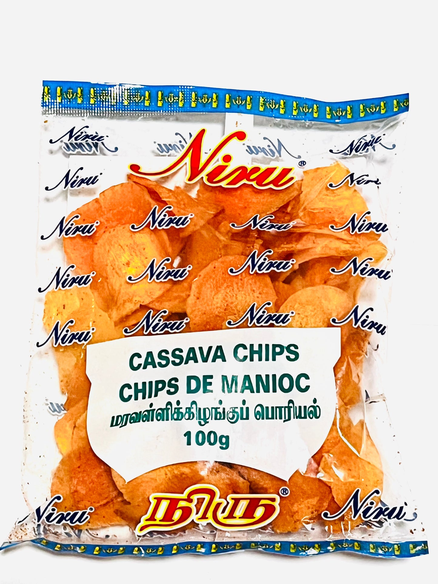 Niru Cassava Chips 100g