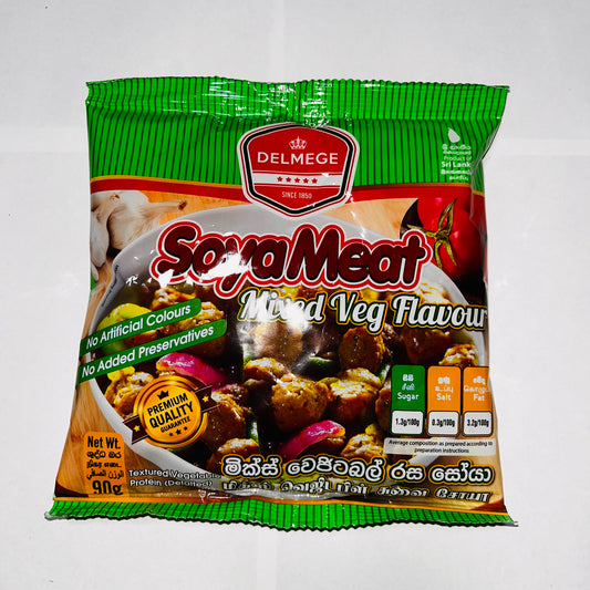 Delmege SoyaMeat Mixed Veg Flavour 90g