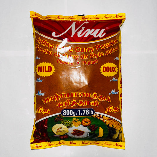 Niru Jaffna Style Curry Powder MILD 800g