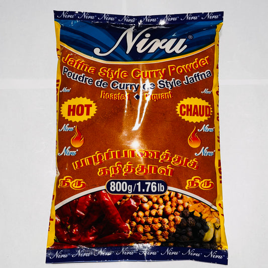 Niru Jaffna Style Curry Powder HOT 800g