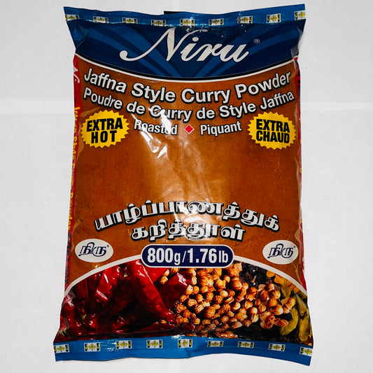 Niru Jaffna Style Curry Powder EXTRA HOT 800g