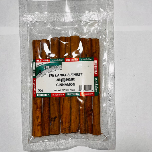 Uruthira Sri Lanka's Finest Cinnamon 50g