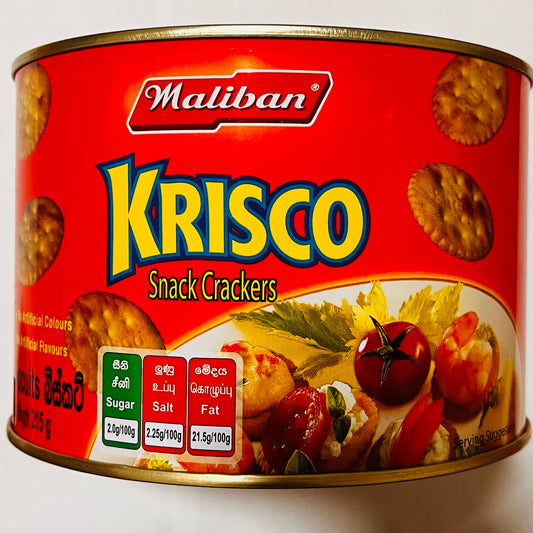 Krisco Snack Crackers 215g