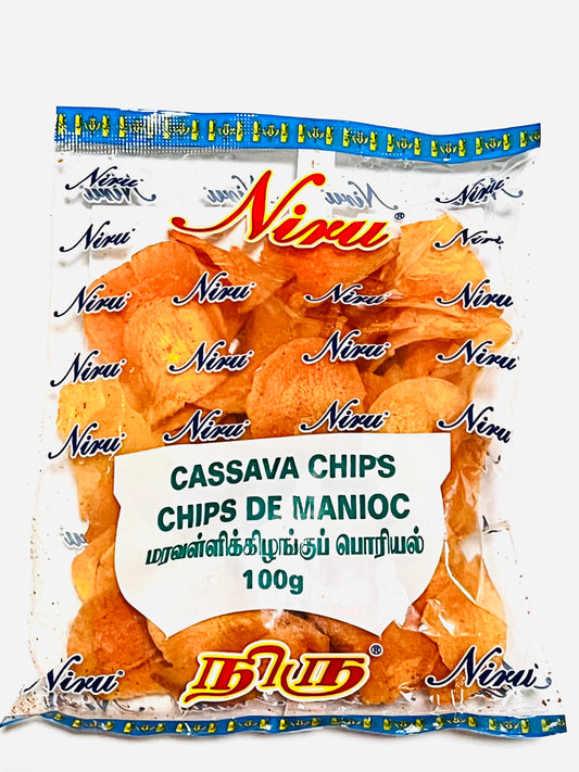 Niru Cassava Chips 100g